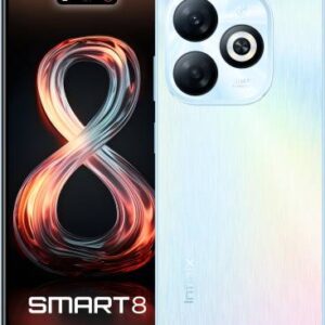 Infinix Smart 8 4 GB RAM 64 GB Storage (Rainbow Blue) Refurbished