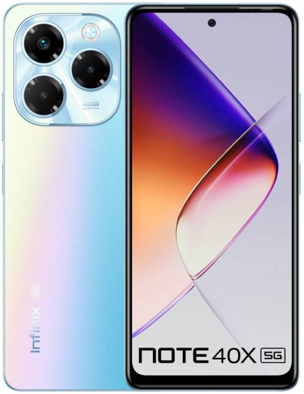 Infinix Note 40X 5G, 12 GB RAM, 256 GB Storage (Palm Blue) Refurbished